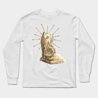 Angel of Justice with Arrows of Coercion Long Sleeve T-Shirt